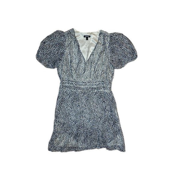 Express Dresses & Skirts - Express Black And White Pattern Mini Dress, Size M